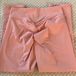 Muscle Nation 7/8 High Waisted Scrunch Leggings